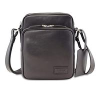 Picard Men's Authentic Cowhide Leather Shoulder Bag, One Size, with Zip, Shoulder Bag, Everyday Use, black, standard size, Business