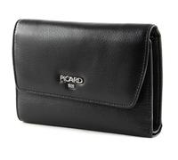 PICARD purse Bingo Flap Wallet Black