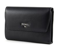 Picard, Ladies Black Leather Bingo Series Wallet with Flap 8881342023