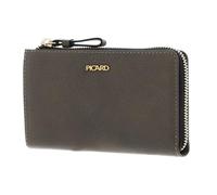 Picard Purse Calico 1 Zip Around Wallet Taupe