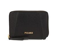 Picard Chic Way 1 Zip Around Wallet Black