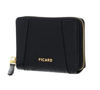 PICARD purse Chic Way 1 Zip Around Wallet Black