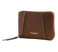 Picard Purse Chic Way 1 Zip Around Wallet Cognac Brown
