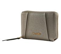 Picard Purse Chic Way 1 Zip Around Wallet Silver Taupe