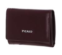 Picard Vino Leather Wallet Black Tie 1 Flap Wallet Wine Red