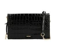 Picard Weimar Women's Evening Bag Made of Genuine Leather One Size Width 25 cm Height 15 cm Length 5 cm with Magnetic Closure Evening, black, standard size, Clutch bag