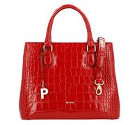 Picard Weimar Women's Shopper Calf Leather One Size, Medium with Zip Shopper Everyday Going Out, red, standard size, Handbag
