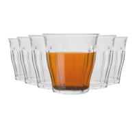 Picardie Drinking Glasses - 130ml Tumblers for Water, Juice - Pack of 6
