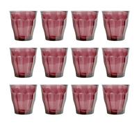 Picardie Glass Tumblers - 250ml - Pack of 12 Duralex Purple One Size