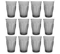 Picardie Highball Glasses - 360ml - Grey - Pack of 12