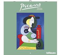 Picasso 2026 - Wand-Kalender - Broschüren-Kalender - 30x30 - 30x60 geöffnet - Kunst-Kalender
