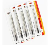 Picasso 5 PCS Rollerball Pen Refill 0.5 Black USA Ink Refill
