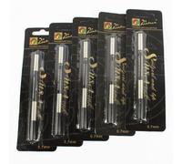 Picasso 5pcs rollerball penrefills 0.7mm refills black gel ink refills