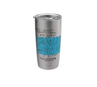 Picasso Classic Artwork 'Three Dancers' PAPL2198 Stainless Steel Insulated Tumbler