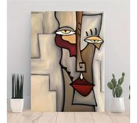 Picasso Classical Art Oil Paintings Print on Canvas Art Artwork Prints Abstract Famous Wall Art Pictures for Living Room 30x42cm/12x17in Unframed