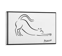 Picasso, Painting of A Cat, Line Drawing Poster Painting On Canvas Wall Art Poster Scroll Picture Print Walls Decor Home Posters 12x18inch(30x45cm)
