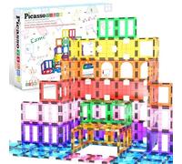 Picasso Tiles - Design Artistry Magnetic Building Tiles Set 42 pieces - E59z