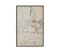 Picasso War And Peace Posters Abstract Paintings Painting Canvas Wall Art Scroll Picture Print Living Room 08x12inch(20x30cm)
