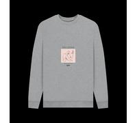 Picasso Woman with Dove Heather Grey Sweatshirt apoh Light Grey M