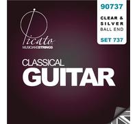 Picato 90737 Ball-End Classical Guitar Strings, Set of 6 Pieces