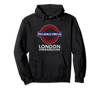 Piccadilly Circus London Underground Pullover Hoodie