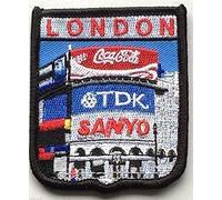 Piccadilly Circus Westminster West End London Flag Embroidered Patch Badge