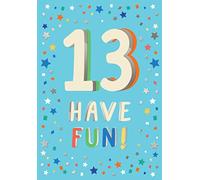 Piccadilly Greetings 13th Birthday Boy Milestone Birthday Card Age 13,Approx. 7 x 5 inches