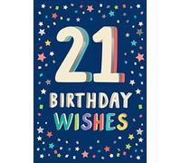 Piccadilly Greetings 21st Birthday Boy Milestone Birthday Card Age 21,Approx. 7 x 5 inches