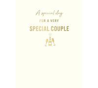 Piccadilly Greetings Anniversary Card, A Special Day For a Special Couple - 8 x 6 inches