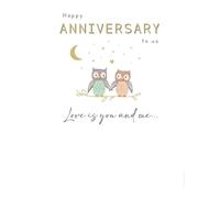 Piccadilly Greetings Anniversary Card, Happy Anniversary To Us - 8 x 6 inches