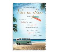 Piccadilly Greetings Avant Garde Studios Birthday Card Son In Law - 9 x 6 inches