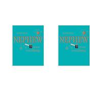 Piccadilly Greetings Avant Garde Studios H90048 Classic Birthday Card Nephew,green|white|brown, 8 x 6 inches (Pack of 2)