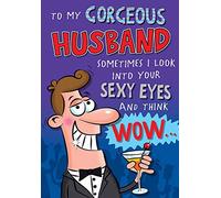 Piccadilly Greetings Birthday Card Husband - 9 x 6 inches