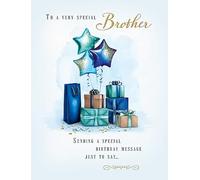Piccadilly Greetings Birthday Card Special Brother - 8 x 6 inches
