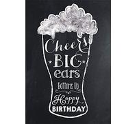 Piccadilly Greetings CHEERS BIG EARS BOTTOMS UP HAPPY BIRTHDAY GREETING CARD
