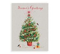 Piccadilly Greetings Christmas Card Open - 8 x 6 inches