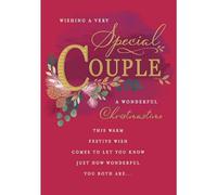 Piccadilly Greetings Classic Christmas Card, Special Couple, Type - 9 x 6 inches