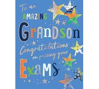 Piccadilly Greetings Congratulations Grandson on Passing Your Exams - 8 x 6 inches - Avant Garde Studios