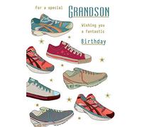 Piccadilly Greetings FANTASTIC COLOURFUL FOR A SPECIAL GRANDSON BIRTHDAY GREETING CARD