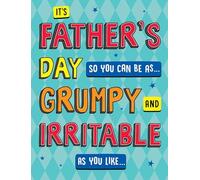 Piccadilly Greetings Father's Day Card, Text Father's Day Humour - 8 x 6 inches