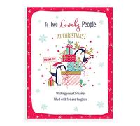 Piccadilly Greetings Fun/Humour Christmas Card Special Couple - 8 x 6 inches,A41354