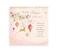 Piccadilly Greetings Group Ltd Regal Publishing Classic Christmas Card Sister - 223 mm sq, C85569