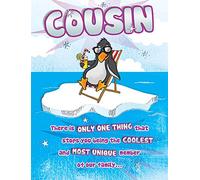 Piccadilly Greetings Humour Birthday Card Cousin - 8 x 6 inches, A10261