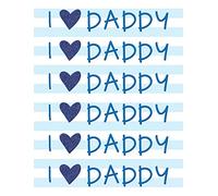 Piccadilly Greetings Modern Birthday Card Daddy - 8 x 6 inches