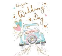 Piccadilly Greetings Modern Wedding Card Wedding - 7 x 5 inches