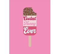 Piccadilly Greetings Mother's Day Card, Coolest Nanny Ever - 8 x 6 inches