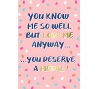 Piccadilly Greetings Mother's Day Card, Humour Love Me Anyway - 7 x 5 inches