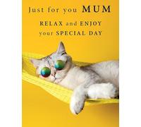 Piccadilly Greetings Mother's Day Card, Just For You Mum - 8 x 6 inches