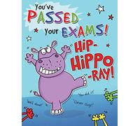 Piccadilly Greetings Occasion Card Congratulations Exam - 8 x 6 inches