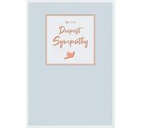 Piccadilly Greetings Occasion Card Sympathy - 7 x 5 inches